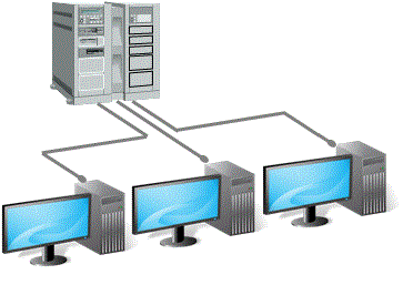 Network Supercomputer Lan Diagram